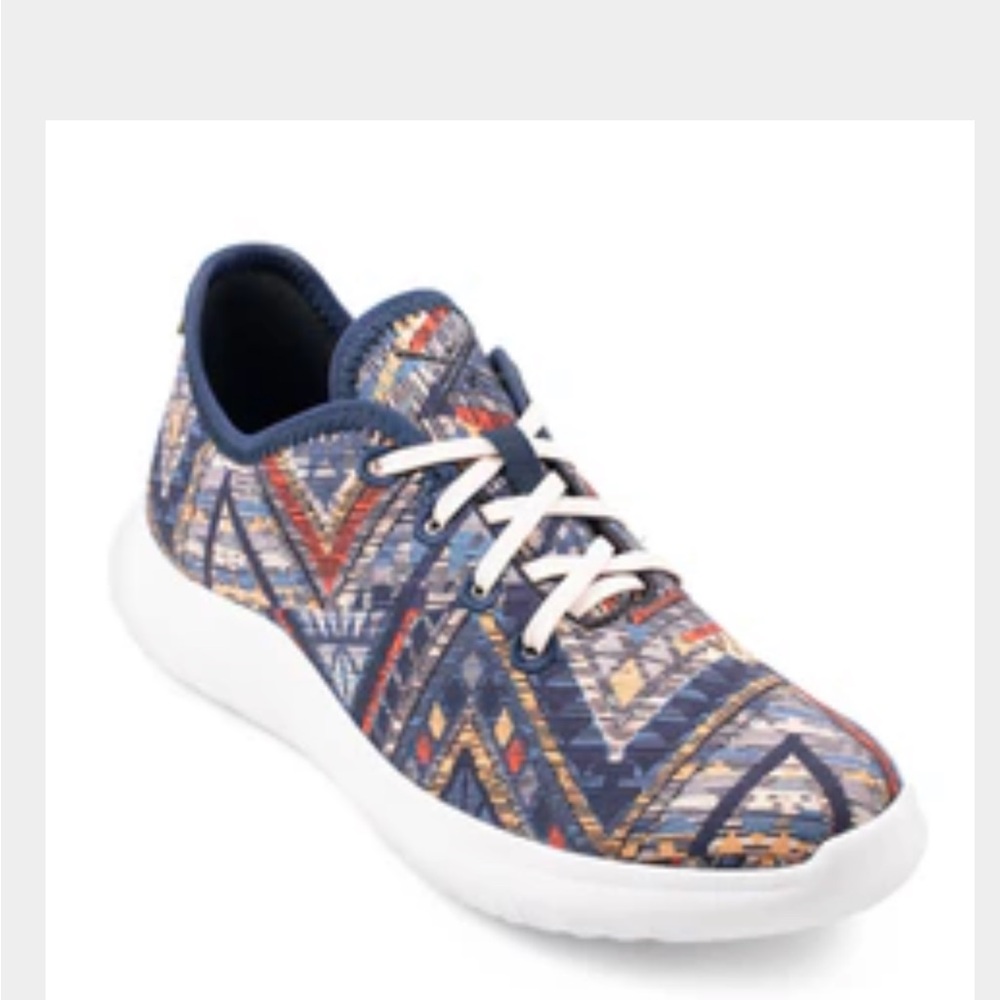 Inkkas Multicolor Patterned Kids Sneakers with White Sole